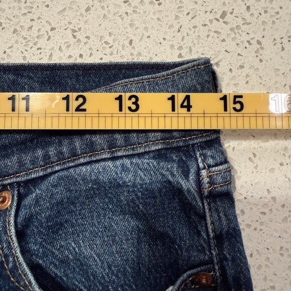 GAP Cheeky Straight High Rise Jeans 29/8R Dark Wash Denim Streetwear Timeless - Picture 5 of 6